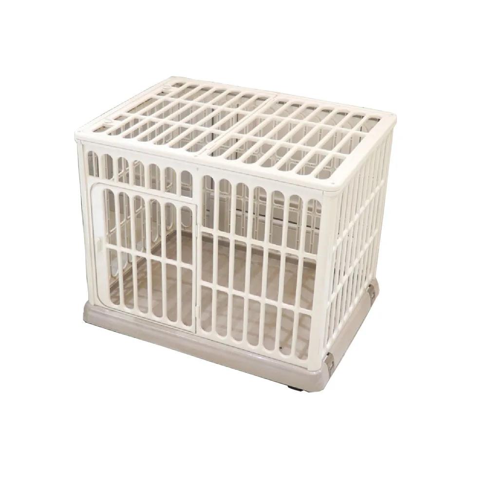 Dog Cat Pet Cage Household Indoor Small and Medium-sized Dog and Cat Villa Resin Cage Pet Supplies