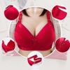 Massage Breathable Bra Gather Anti-sagging No Steel Ring Beautiful Back Thin Wireless Women's Underwear Sweet Sexy Lace Embroidery Simple Casual