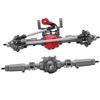 SCX10 II Aluminum Alloy CNC Front Rear Axle Set 30T/8T for 1/10 RC Crawler Axial AR44 90047 90046 AX90060 Builders Kit Upgrade
