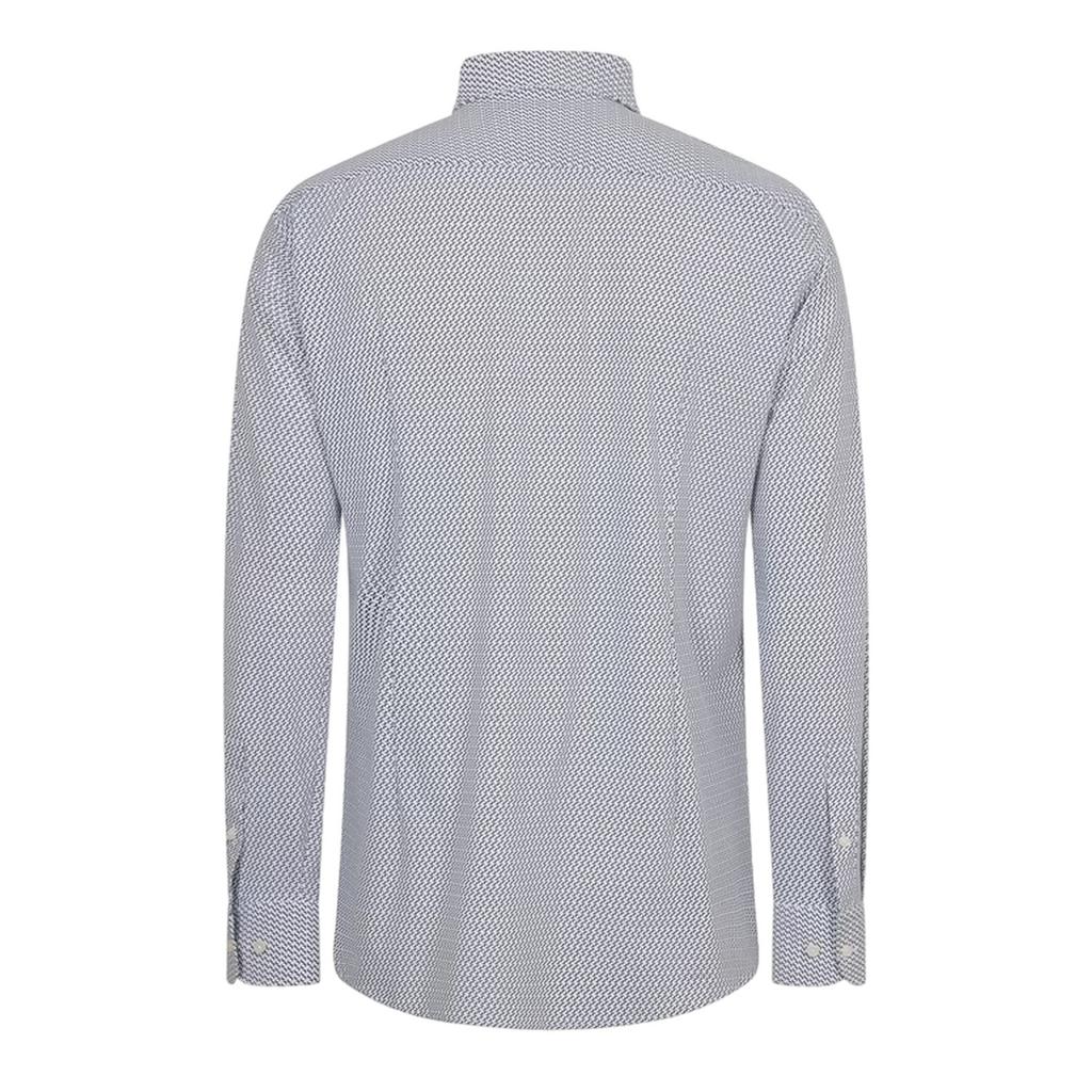 BOSS Mens Hank S Oxford Kent Collar Long-Sleeved Shirt