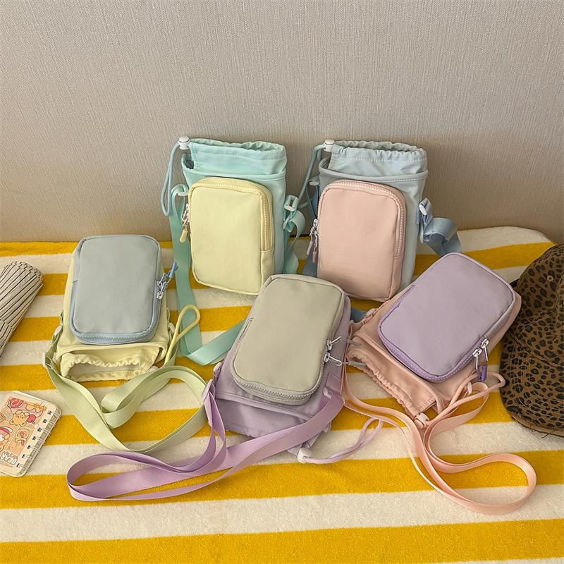 Contrast Color Small Bag Women's Commuter Crossbody Bag Outdoor Sports Shoulder Bag