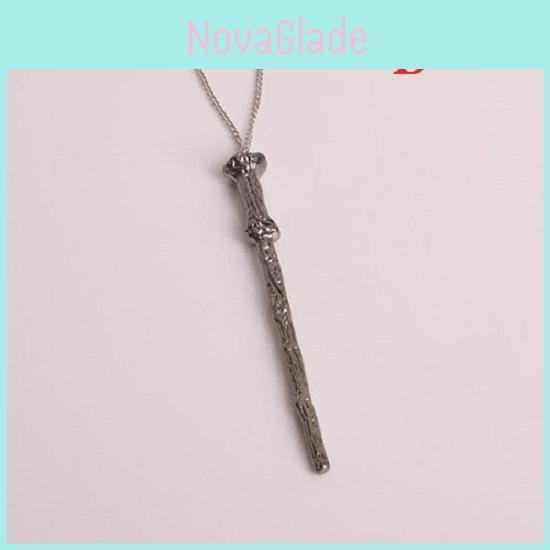 Magic Wand Pendant Necklace For Men And Women Stunning Alloy Fashion Jewelry