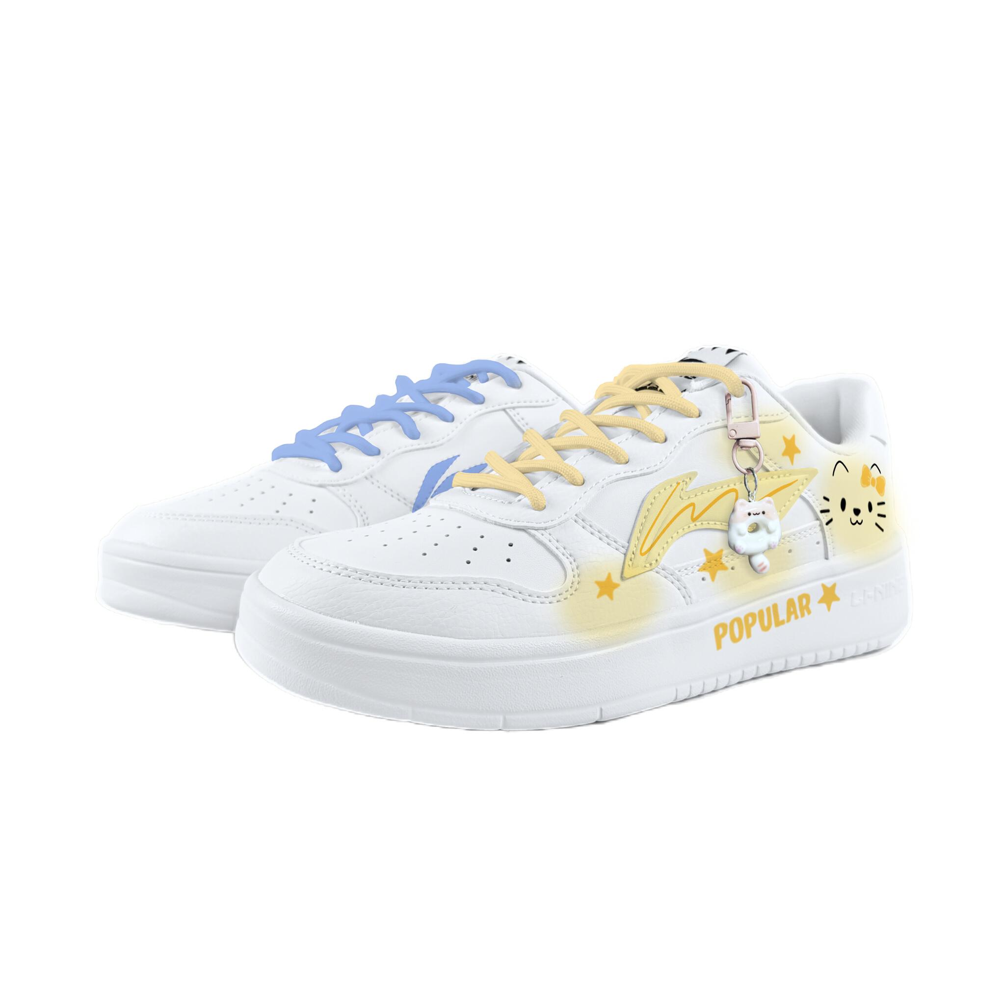 Кеды Li Ning Floating Boat для скейтбординга, унисекс, низкие, белые AGCS420-6(Команда183-) 35.5