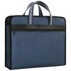 Waterproof Document Storage Bag Multiple Compartments Laptop Handbag A4 File Bag  Men Women