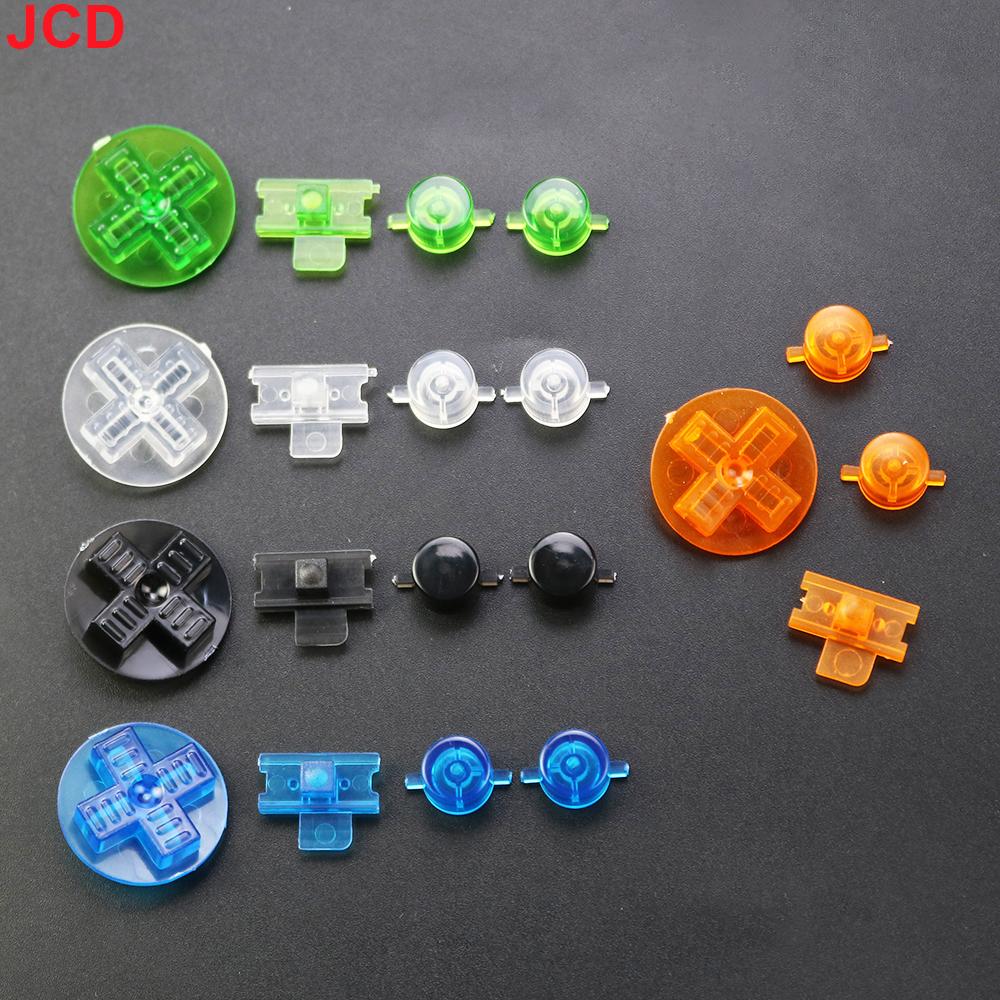 JCD 1 set di pulsanti D-pad colorati per GameBoy Classic per GB DMG pulsanti A B Set di pulsanti fai-da-te Sostituzione