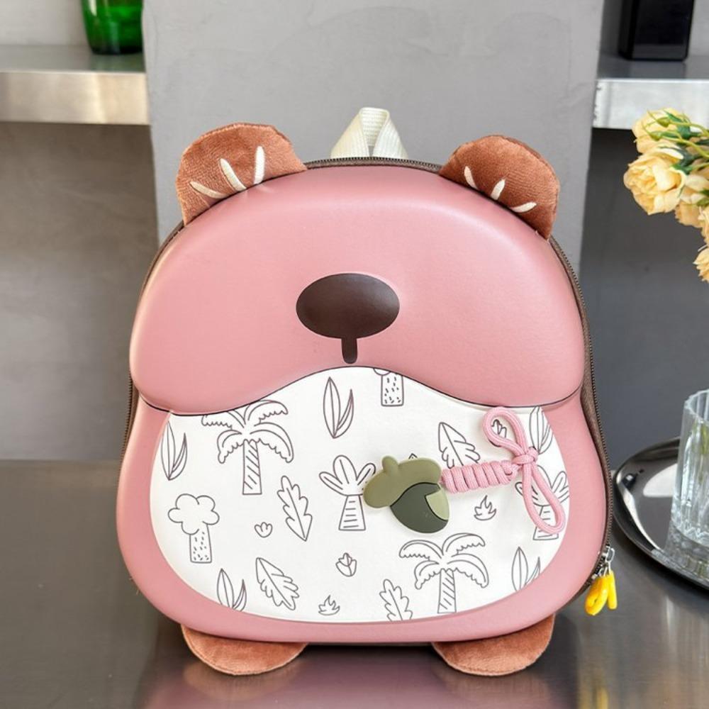 

Tongqu primary school schoolbag cross-border new cute bear eggshell bag lightweight men s and women s kindergarten backpack One size