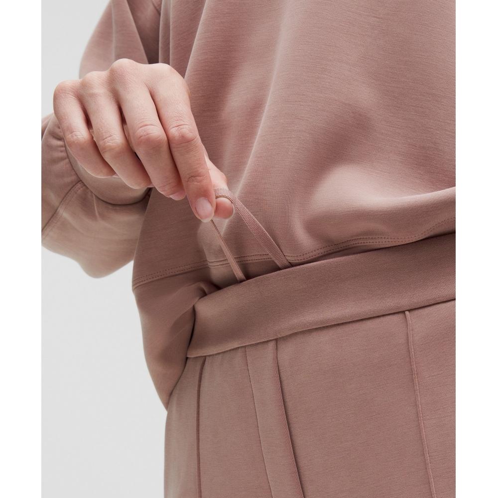 Lululemon Softstreme Pintuck Mid Rise Pant  Regular Twilight Rose