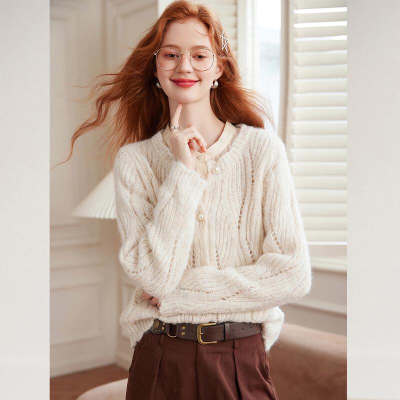 Bailuyu Women's Soft Knit Cardigan