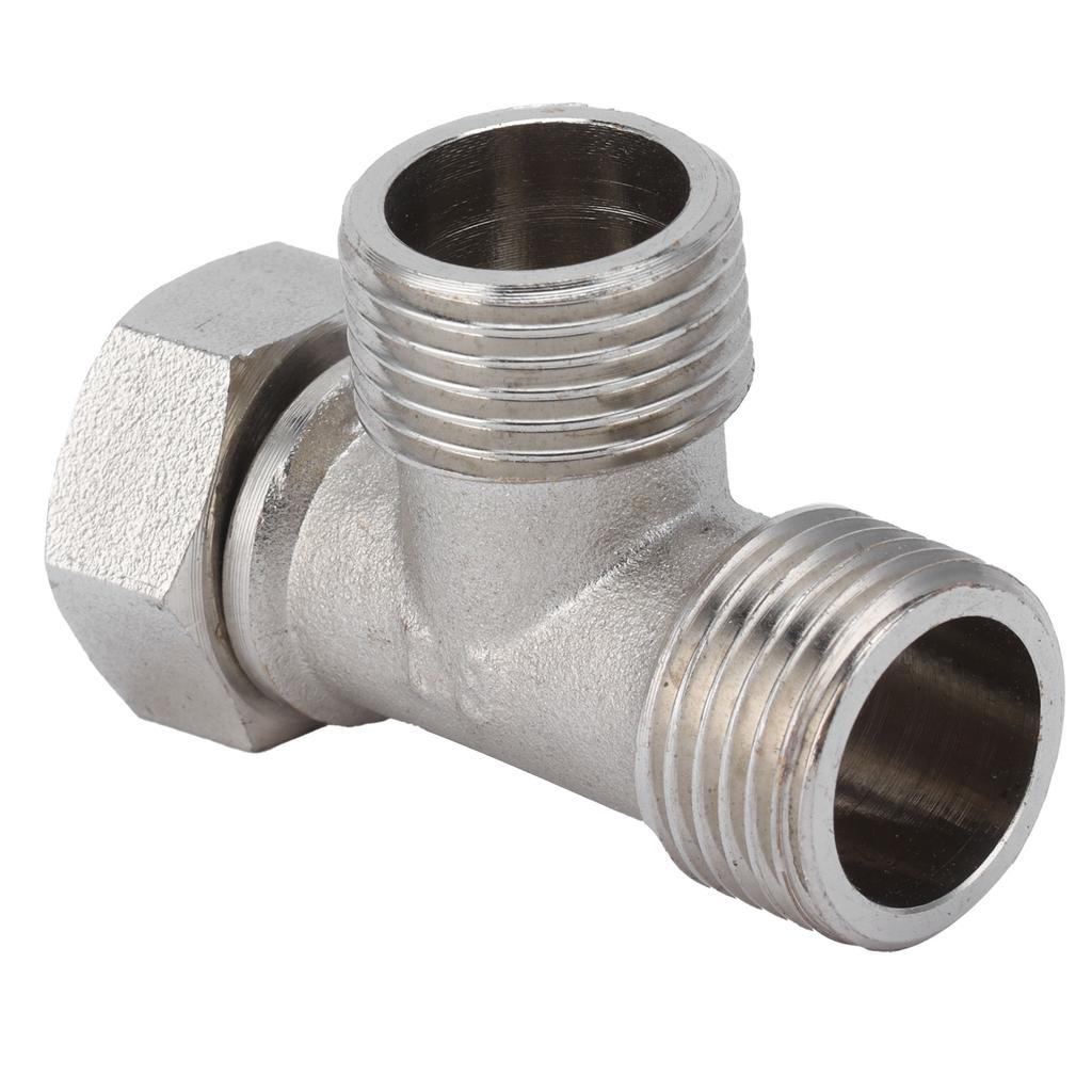 G1 2 Male Female Thread Tee Connector Stainless Steel Water Pipe Joint Tee Adapter