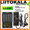 LiitoKala Lii-600 18650 Touchscreen Lithium Battery Charger with Capacity Measurement and Fast Charging