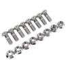 16PCS Rear Sprocket Bolts Nuts 90109 10013 00 M10x35mm High Strength Iron for 350 700 700R YFZ450
