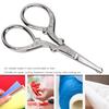 Vintage Embroidery Scissors Stainless Steel Tea Ceremony Bag   Stitch   Tool(Round Head Gold MJFY01 )