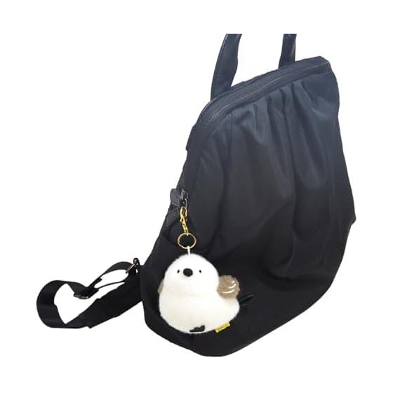 Sunlemon Powabiyori Key Chain Shimaenaga 12.5 X 8 X 15 Cm Bag Charm Keychain Wool Style Fabric Cute Bird Healing P-1863