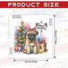Christmas 5D DIY Special Shape Crystal Partial Diamond Painting Kit Home Decor