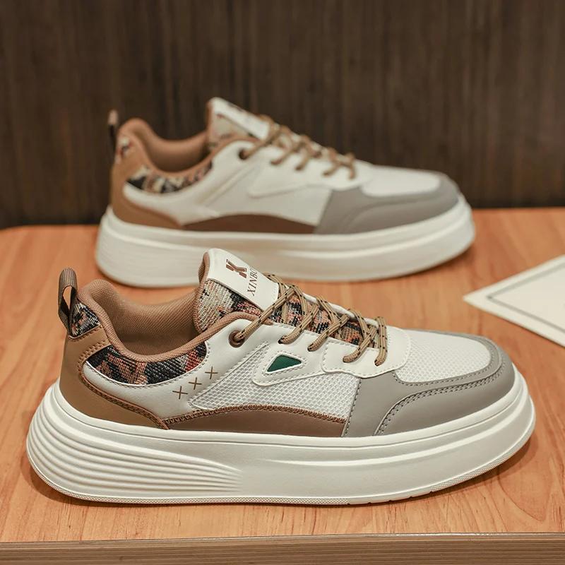 

Модная вентилируемая мужская обувь для скейтборда, кроссовки для мужчин, повседневные кроссовки, спортивная и досуговая обувь, лоферы, нескользящие, весна и осень, новинка 44