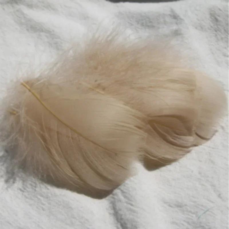 100pcs Goose Feathers for Crafts 4-8cm Swan Plumes Wedding Party Handicraft Accessories Decoration Dream Catcher Feathers