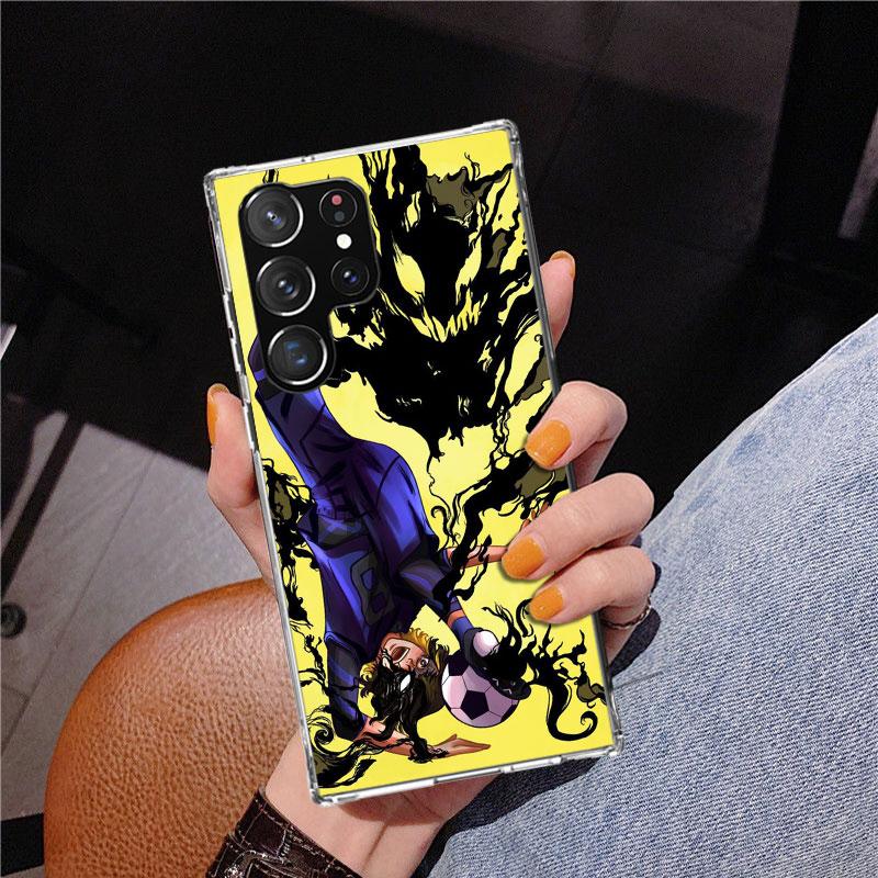 Blue Lock Bachira Meguru Phone Case For Samsung Galaxy S24 S25 Edge S26 Ultra S23 S22 S21 Plus S20 FE + Personalized Print Cover