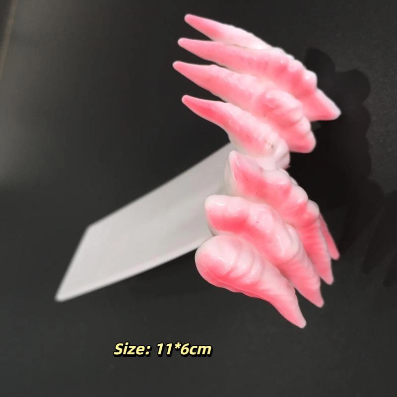 

Хэллоуин Закладка-Коготь Ужасающий Коготь Дьявола Украшение для Офисного Стола Ремесло из Смолы Орнамент Хэллоуин Украшение для Дома Подарок A5