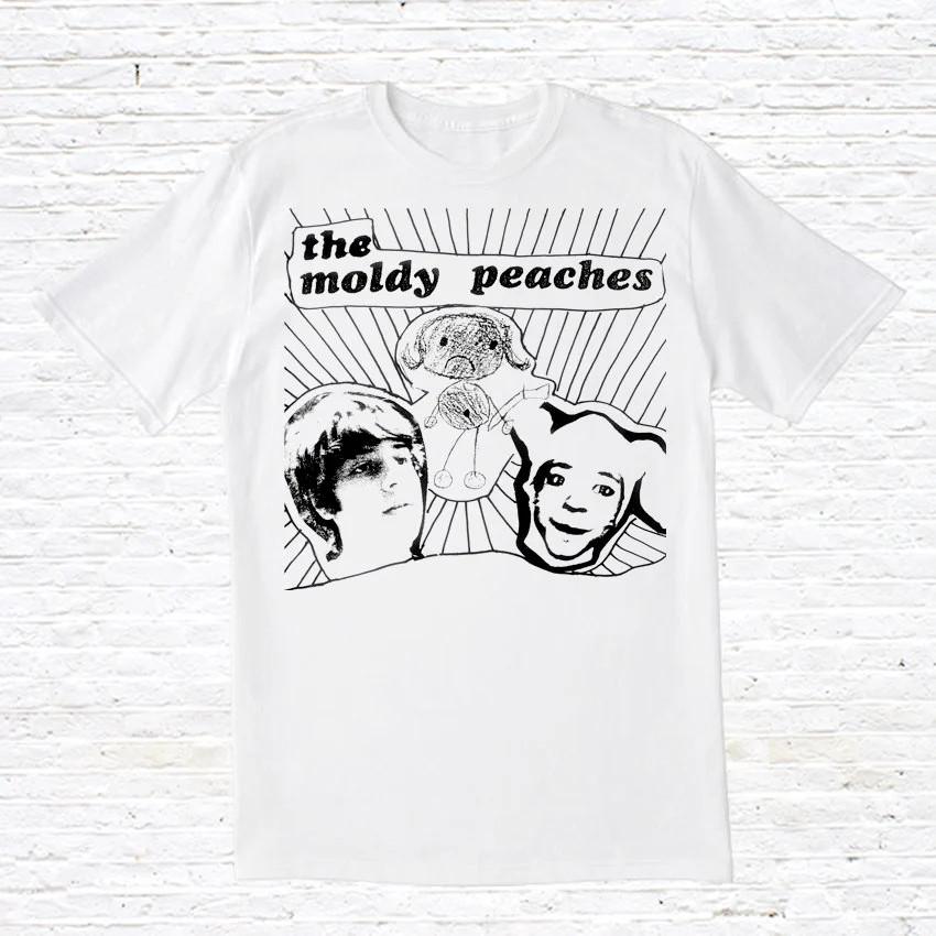 NEW The Moldy Peaches band artwork white T-shirt 1F2697 XXXL