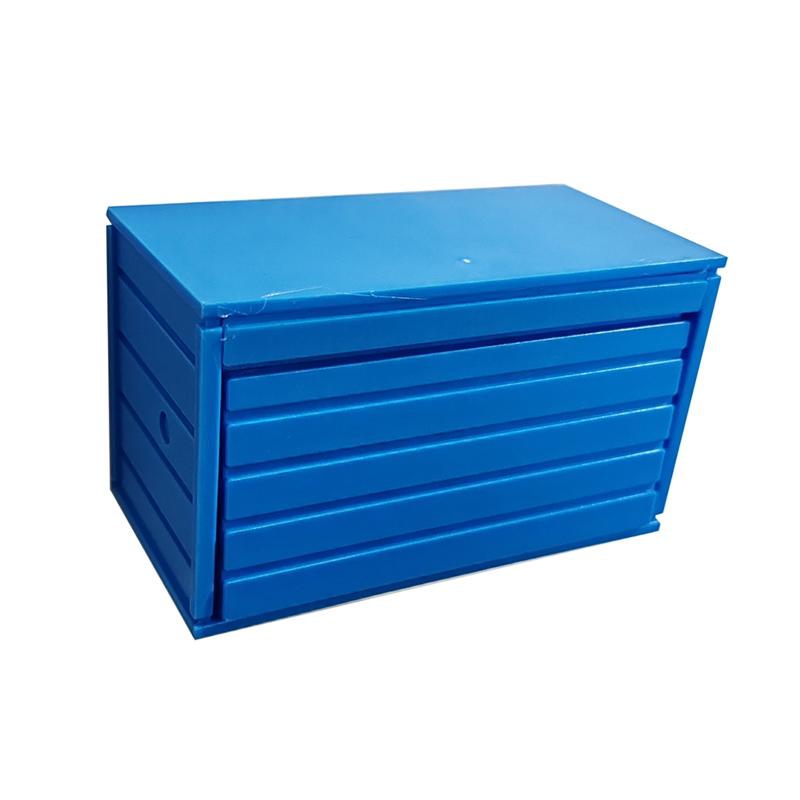 Good-Car Garage Key Holder With Opening Door Wall Hanging Key Holder,3D Printed Key Organizer,Easy Installation Wall blu