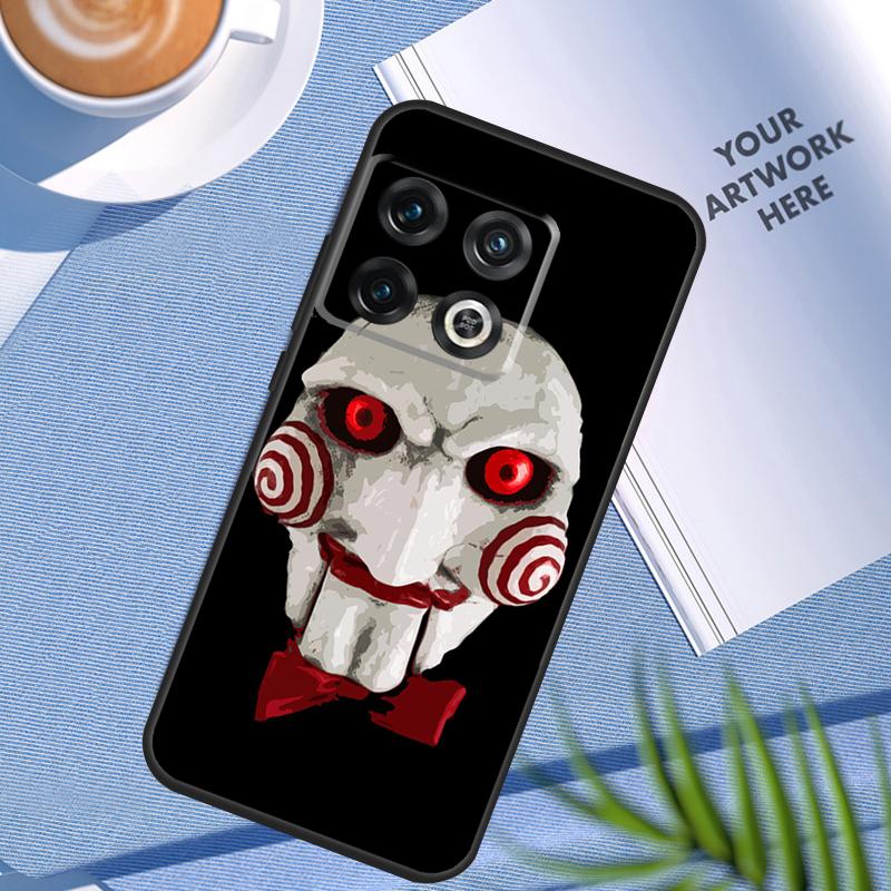 Saw Jigsaw Puppet Case For OnePlus 12R 10T 10R 9R 8T 12 11 9 10 Pro Nord CE 3 Lite 2 2T CE4 N10 N20 N30 Cover
