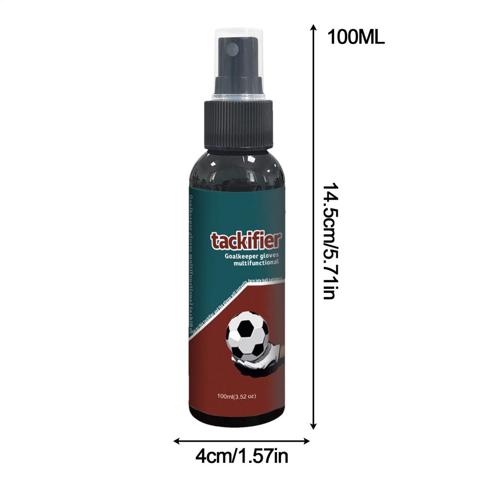 Grip Spray for Football Gloves Deep Cleaning Glove Grip Spray Liquid Enhancer Effective Anti-Slip Protective Cleaner for Coating