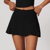 New A-line Yoga Short Skirt for Women, Tight Fit, High Waist, Anti Glare, Casual Sports Short Skirt, Fitness Tennis Skirt for Women
