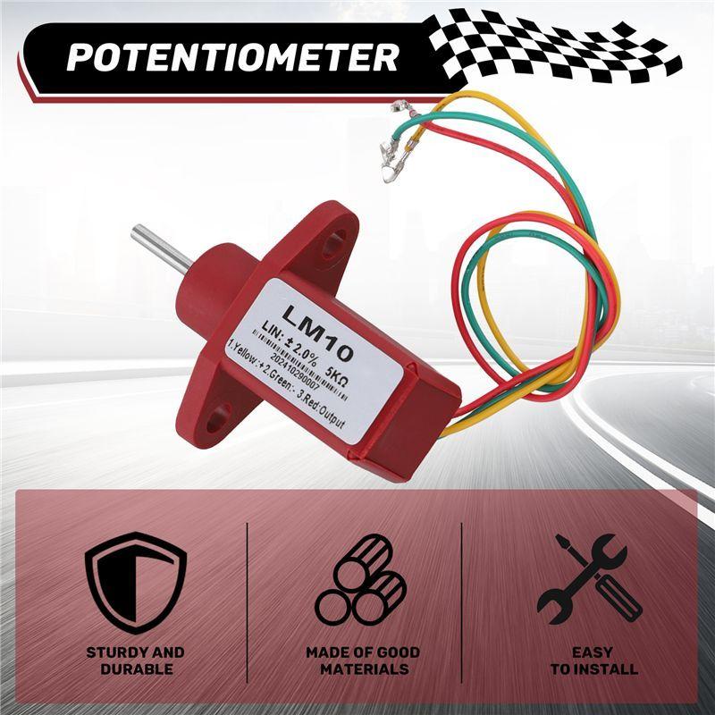 

Прочный-LM10/3M29 3 провода 5 кОм Датчик потенциометра рулевого управления EPS Для Nichiyu TCM Mitsubishi Electric Вилочный погрузчик