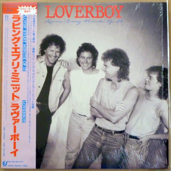 

LP Record LOVERBOY - Lovin Every Minute Of It 283P661 EPIC 1985 Japan Obi Rock Used