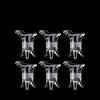 10ml-100ml Duke Pot Antique Imperial Glass Small Cup Household Creative 3- Foot Cup Chinese Korean Style Cup Tiny Wine Cup Set