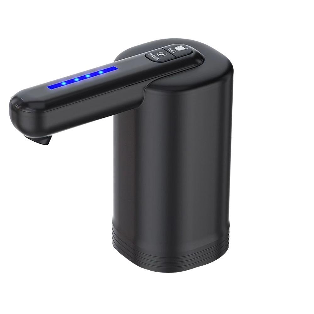 

Double Pumps Design Electric Water Bottle Pump USB Charging Quantitative Gallon Bucket Water Dispenser Wireless Rechargeable чёрный