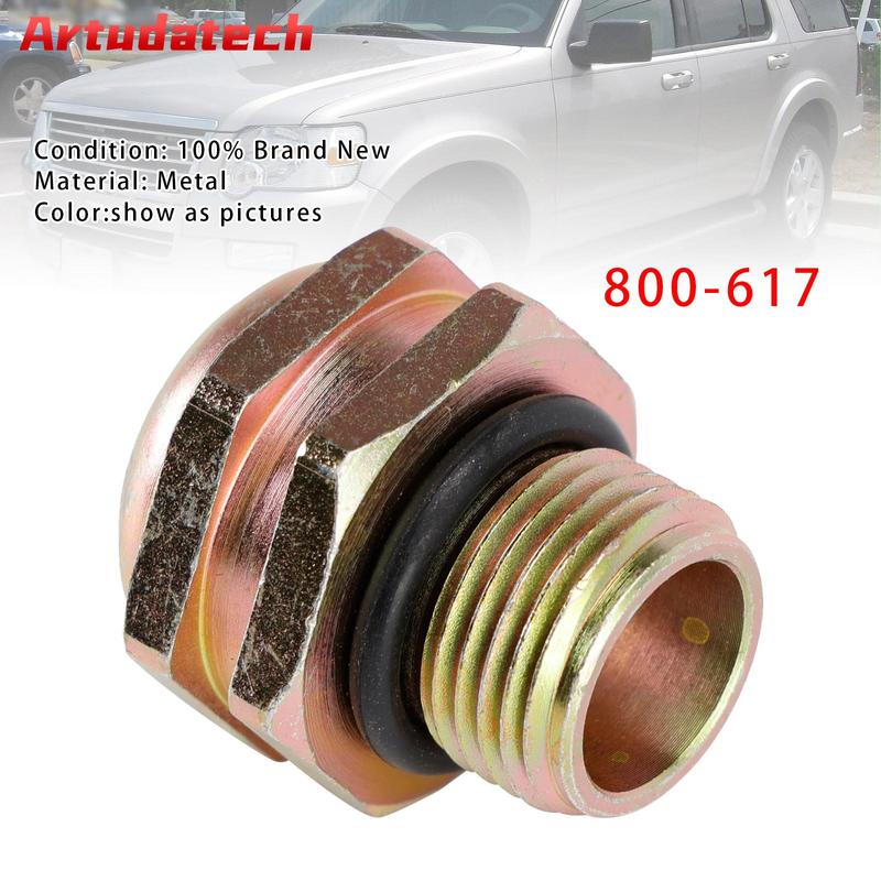 Artudatech 800-617 Transmission Cooler Line Quick Connector For Ford  Mercury Models