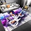 1pc Purple Rain Entrance Mat, Non-Slip Mat Area Rug,Room Decor, Outdoor Decor, Kitchen Rug,Doormat - Machine Washable, Easy To Clean