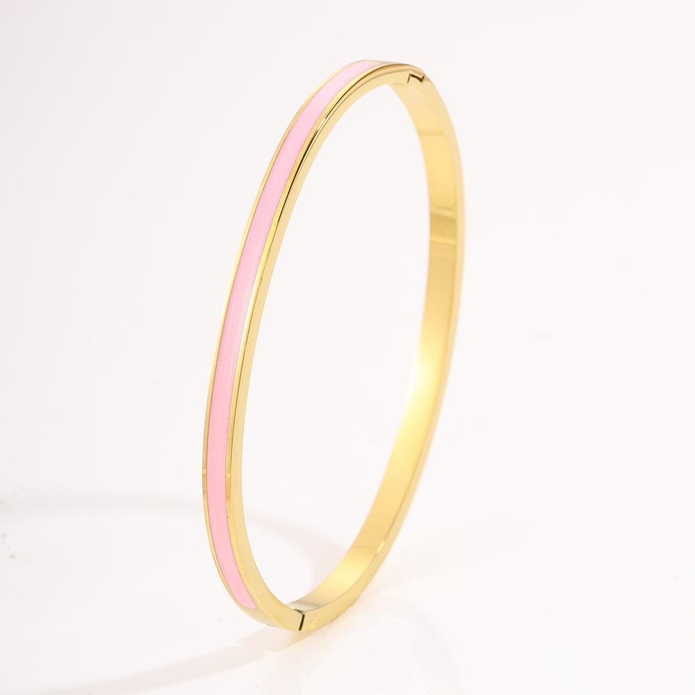 Titanium Steel Non-fading Women's Light Luxury Personalized Design Gold Fashion Trend Jingle