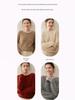 Women's Cashmere Raglan Sleeve Sweater - Round Neck, Autumn/Winter Fashion
