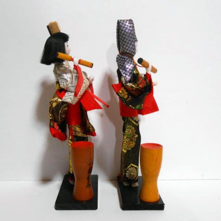 Showa Retro Japanese Doll Hietsu Garden Pepper Tree Miyazaki City Hyuga Local Ornament