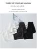 Women's Spring 2026 High-Waisted Lace-Up Wide-Leg Pants - Slimming, Casual, Floor-Length Scythe Style