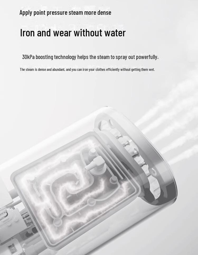 Xiaomi Tragbare Faltbare Handbügeleisenmaschine zur Faltenentfernung