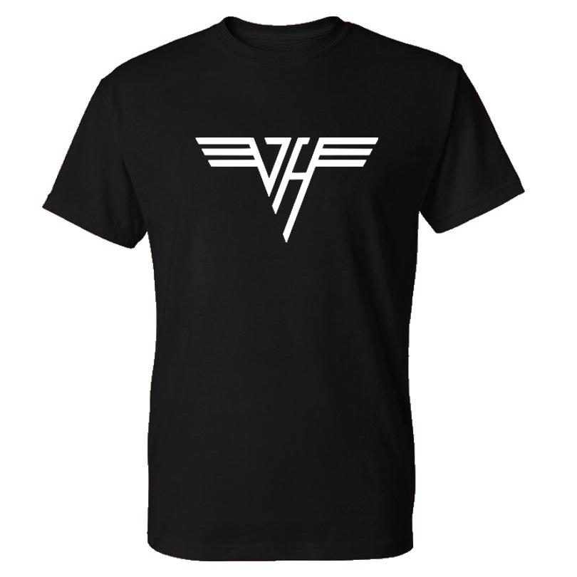 Streetwear Rock accident van halen T Shirt harajuku men clothing graphic Casusl Band Tshirt High Quality Cotton Unisex Tops tees