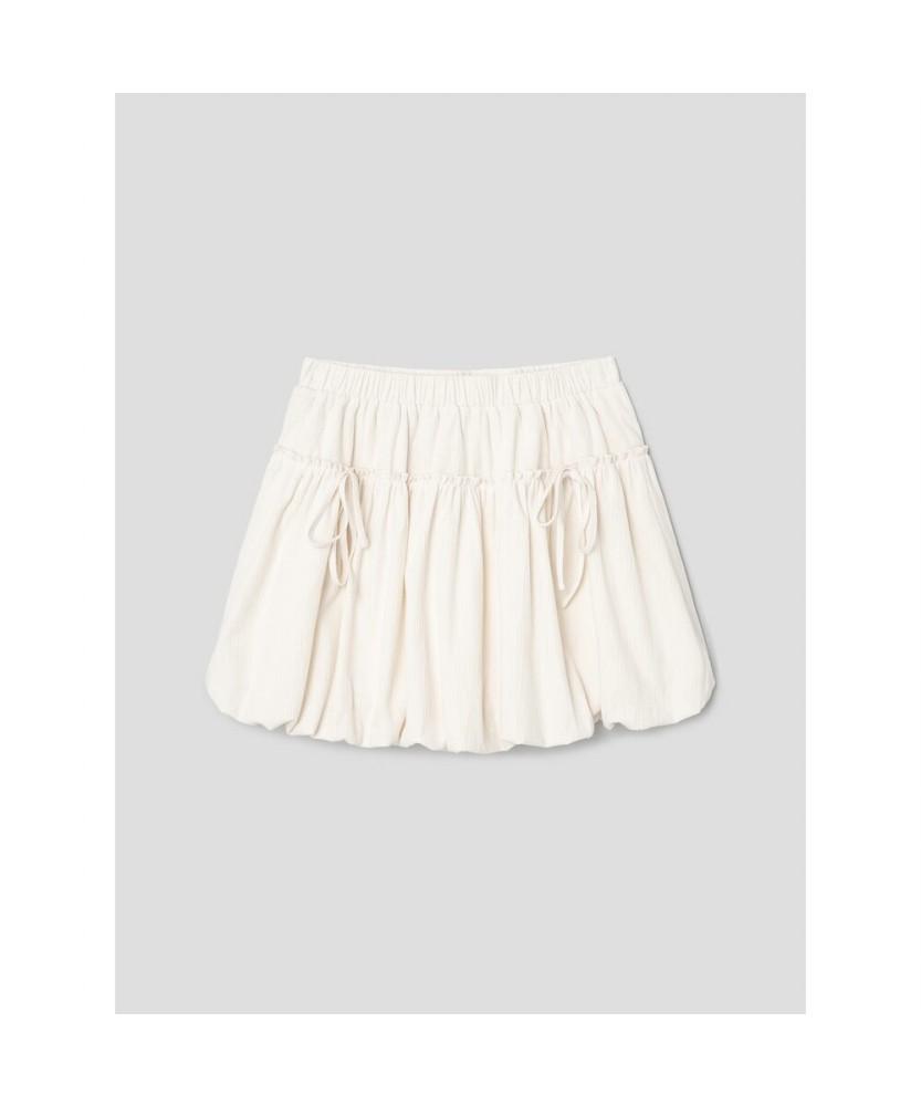8SECONDS Mini Balloon Skirt Ivory