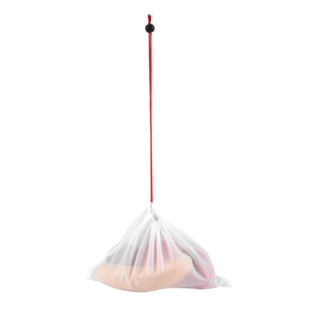 11 Stück Wiederverwendbare Kordelzug-Netzbeutel Obst Gemüse Säcke Aufbewahrung Spielzeug Beutel Einkaufstasche