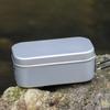 Aluminium-Mittagessenbehälter mit Griffen, isolierte Lunchbox für den Außenbereich, tragbare Camping-Bento-Box für Kinder und Erwachsene