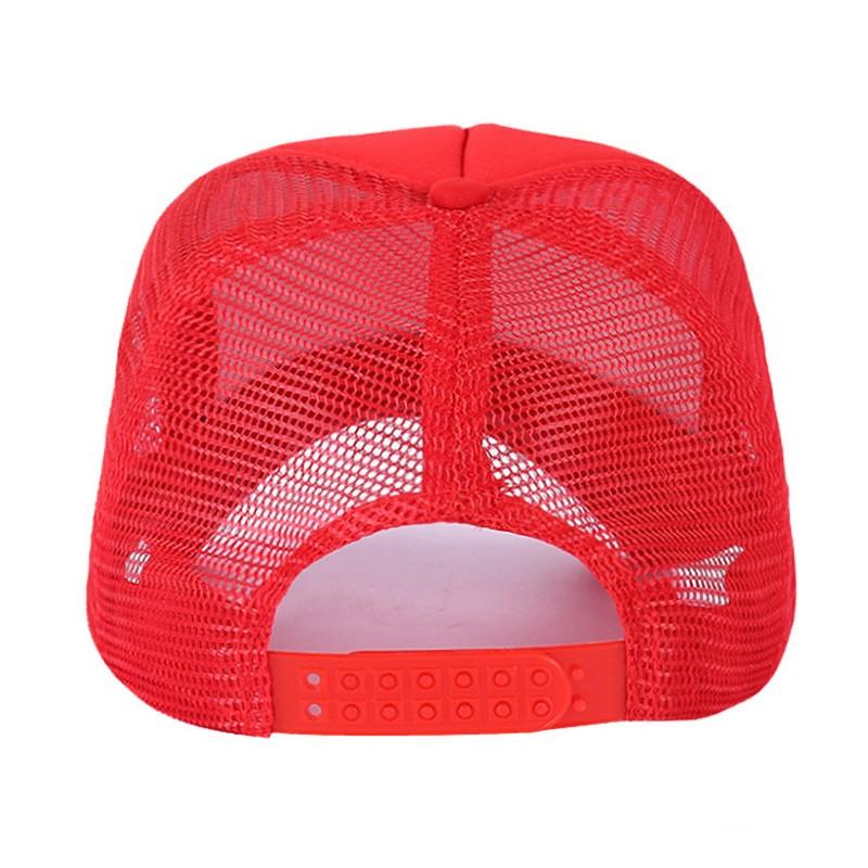 Wholeasle Custom Logo Baseball Caps For Men Women Summer Half Mesh Sponge Breathable Advertising Hat Boys Girls Outdoor Sunshade