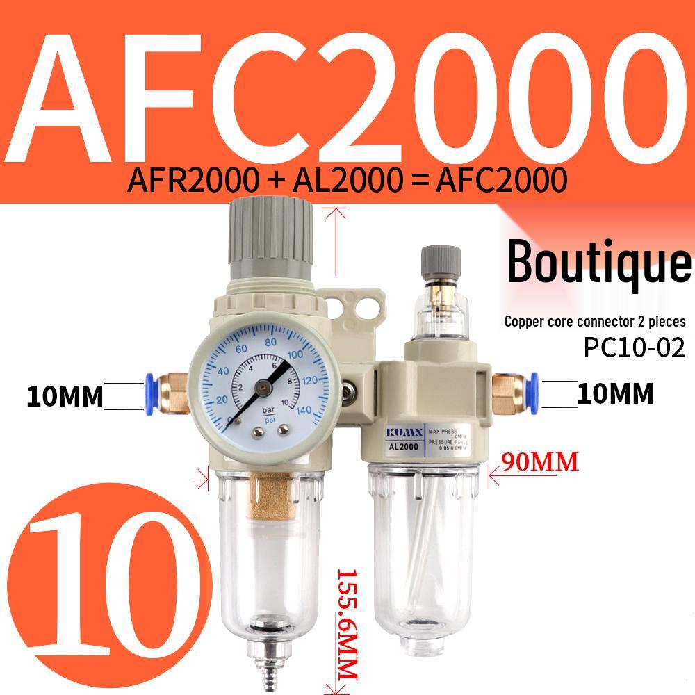 Air Source Filter & Oil-Water Separator BFC/AFC2000 AR Oil Mist AFR Pneumatic Pressure Regulator