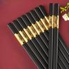 High-end Alloy Chopsticks and Tableware for Household Use Disinfection Chopsticks High-temperature Resistant Chopsticks