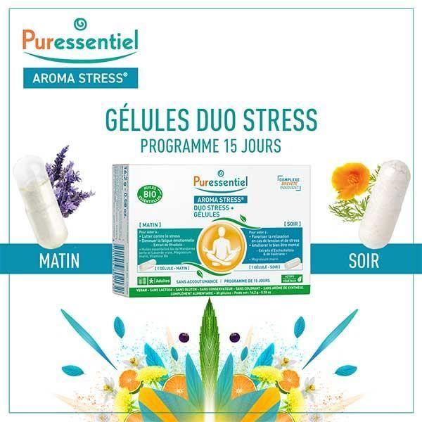 Puressentiel Aroma Stress Duo Stress+ 30 Gélules