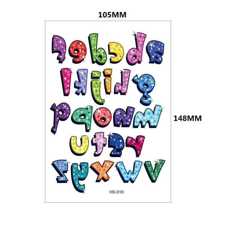 Kinder Tattoos Aufkleber Glitzer Goldstaub Cartoon Schmetterling Regenbogen Insekt Sonnenblume Farbset Niedliche Aufkleber
