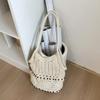 Fashion hollow crochet pocket new holiday style beach shoulder messenger bag