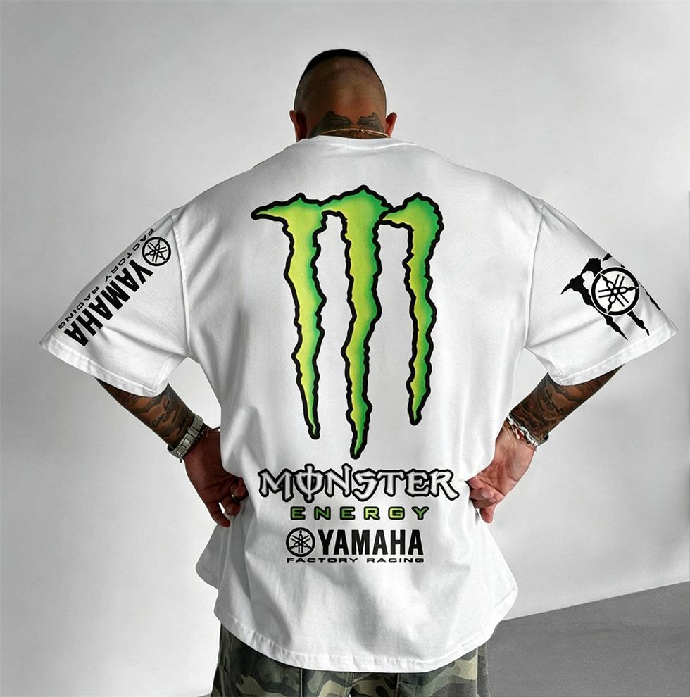 Monster Energy Grafikas Vīriešu 100% Kokvilnas