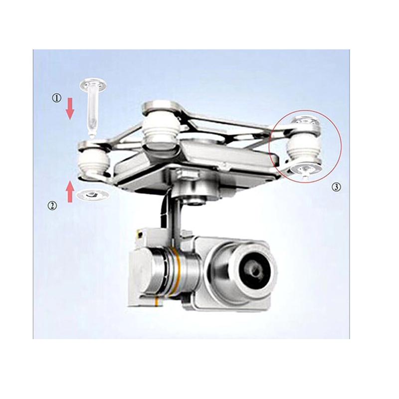 12pcs Rubber Balls Buckle Gimbal Shock Absorption Damping Pins Kit for DJI Phantom 3 Standard Professional Advanced SE Drone